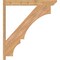 Ekena Millwork Balboa Slat Smooth Outlooker, Western Red Cedar, 5 1/2"W x 38"D x 42"H OUT06X38X42BOA06SWR - alternate 2
